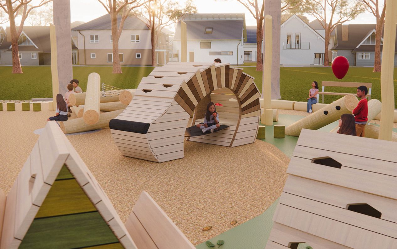 The Benefits of Wooden Playground Designs